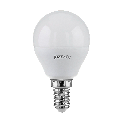 Лампа светодиодная JAZZWAY PLED POWER шар 9W E14 3000K