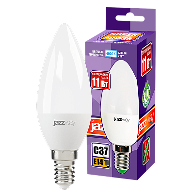 Лампа светодиодная JAZZWAY PLED POWER свеча 11W E14 4000K заказать со складов по всей России
