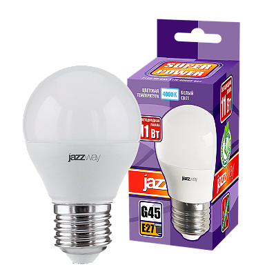 Лампа светодиодная JAZZWAY PLED POWER 11W E27 4000K заказать со складов по всей России