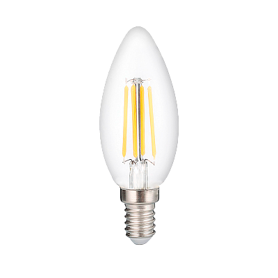Лампа светодиодная декоративная JAZZWAY PLED POWER свечка 6w E14 4000K CL