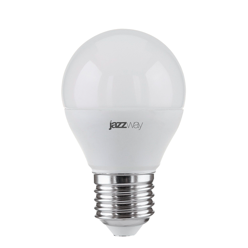 Лампа светодиодная JAZZWAY PLED-LX шар 8W E27 4000K