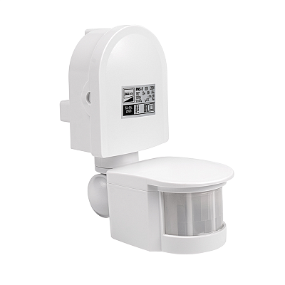Датчик движения инфракрасный JazzWay PMS-IR 008 1200w 180° 12м WH IP44