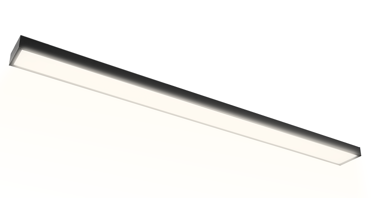 Светильник Jazzway PSO-01 36w 4000K BLACK 1200x100 IP40
