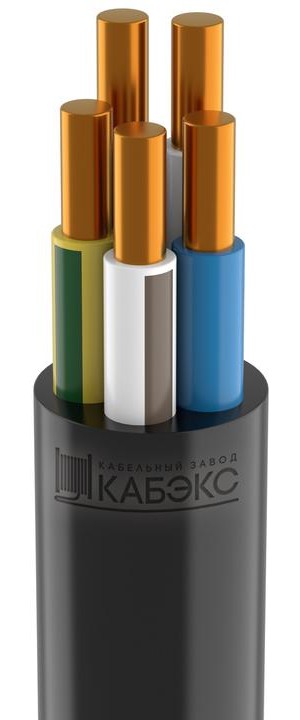 Кабель ВВГнг(А)-LSLTx 5х6 ОК (N PE) 0.66кВ м