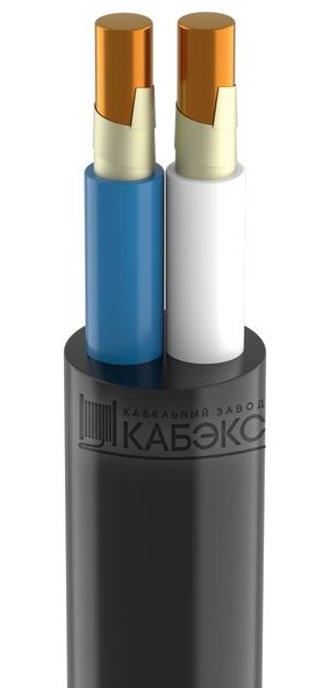 Кабель ВВГнг(А)-FRLS 2х1.5 ОК (N) 0.66кВ м