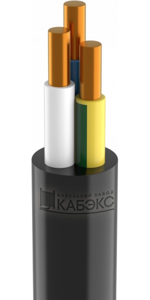 Кабель ВВГнг(A)-LS 3х1,5 ок(N,PE)-0,66