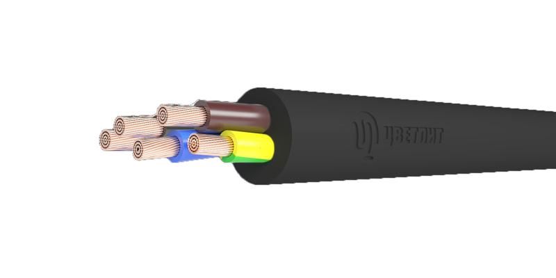 Кабель силовой КГТП-ХЛ 3х6(N.PE) 220/380-3 ТРТС