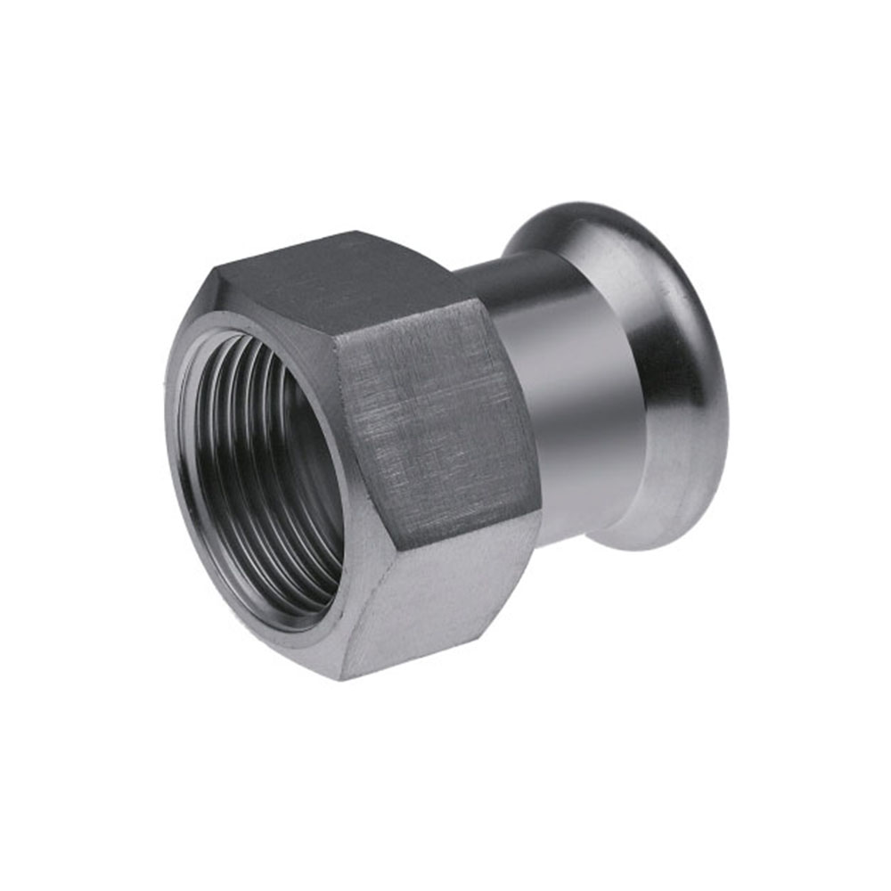 Соединитель с внутренней резьбой KAN-Therm Inox -22xRp1 press