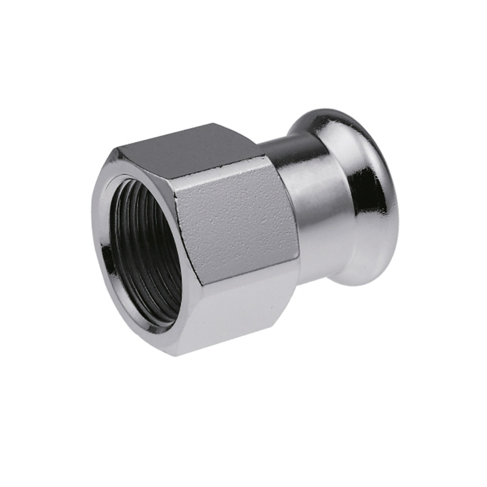 Соединитель с внутренней резьбой KAN-Therm Steel - 15xRp1/2 press