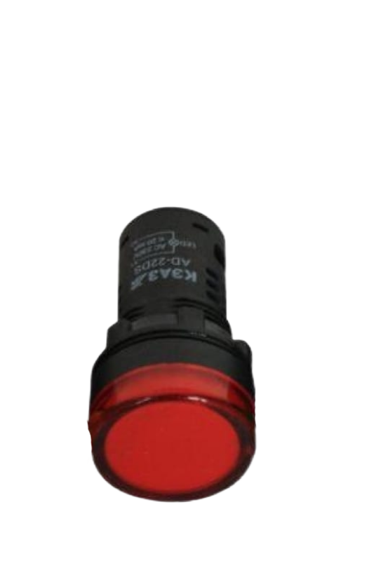 Лампа КЭАЗ AD22DS(LED) матрица 22мм 24В AC/DC красный