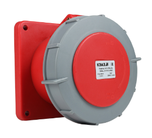 Розетка КЭАЗ 345-125А-6h-380AC-3P+PE+N-IP67