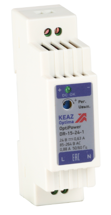 Блок питания КЭАЗ OptiPower DR-15-24-1