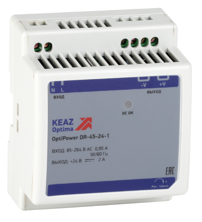 Блок питания КЭАЗ OptiPower DR-45-24-1