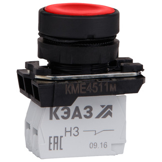 Кнопка КЭАЗ КМЕ 4511м красный