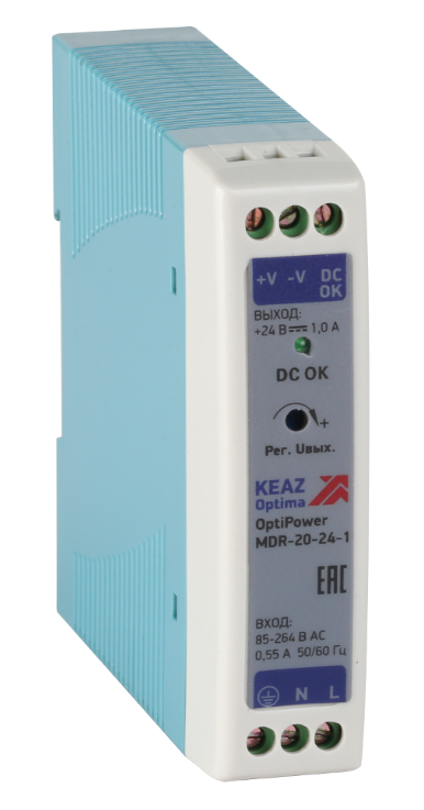 Блок питания КЭАЗ OptiPower MDR-20-24-1
