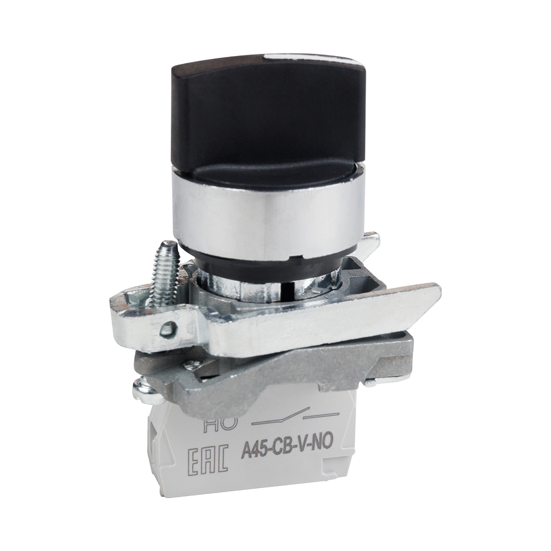 Переключатель КЭАЗ OptiSignal D22 C4-S-21 2 положения металл 1НО XB4BD21332169