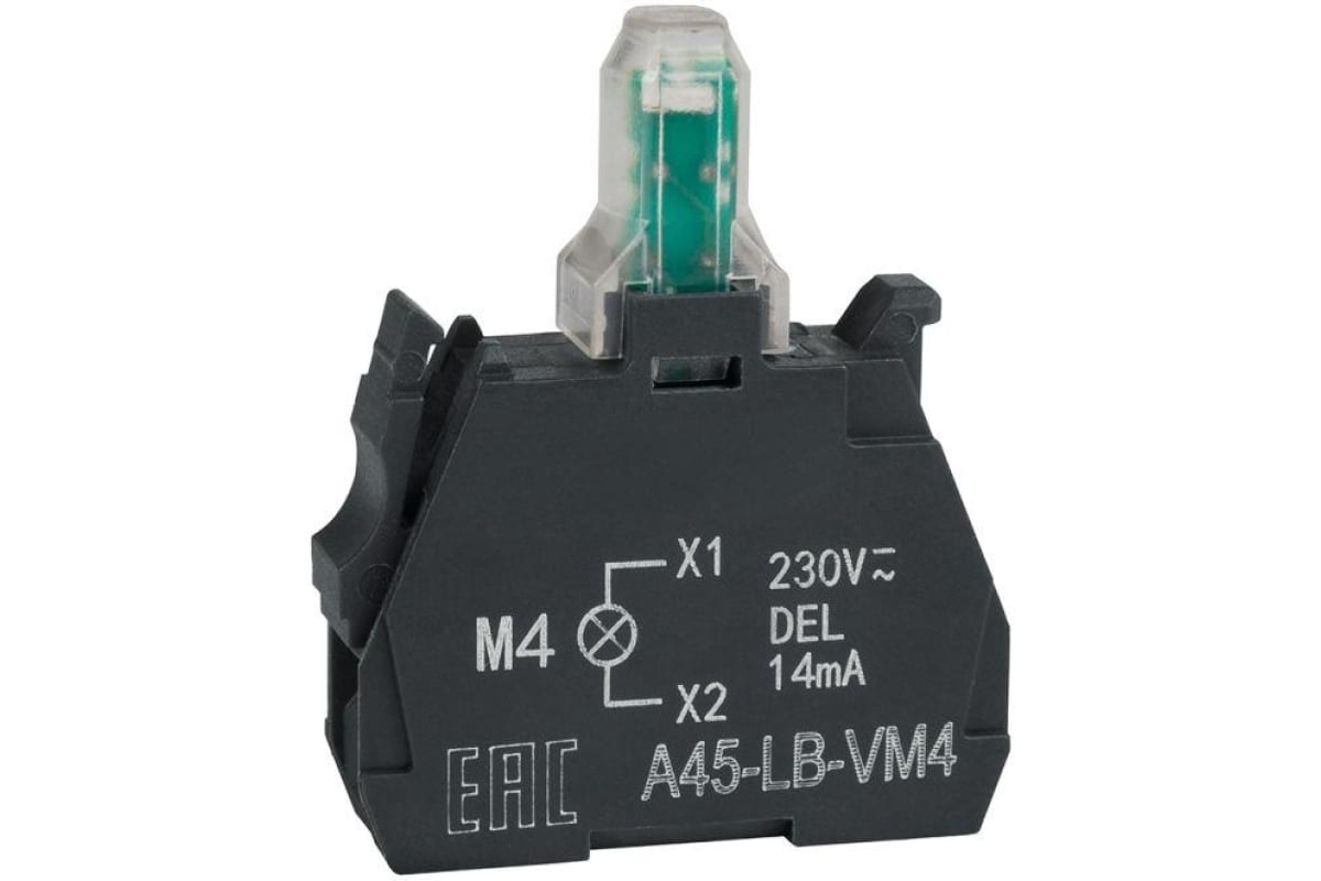 Блок световой КЭАЗ OptiSignal D22 A45-LB-VM4 красный 230-240VAC ZBVM4