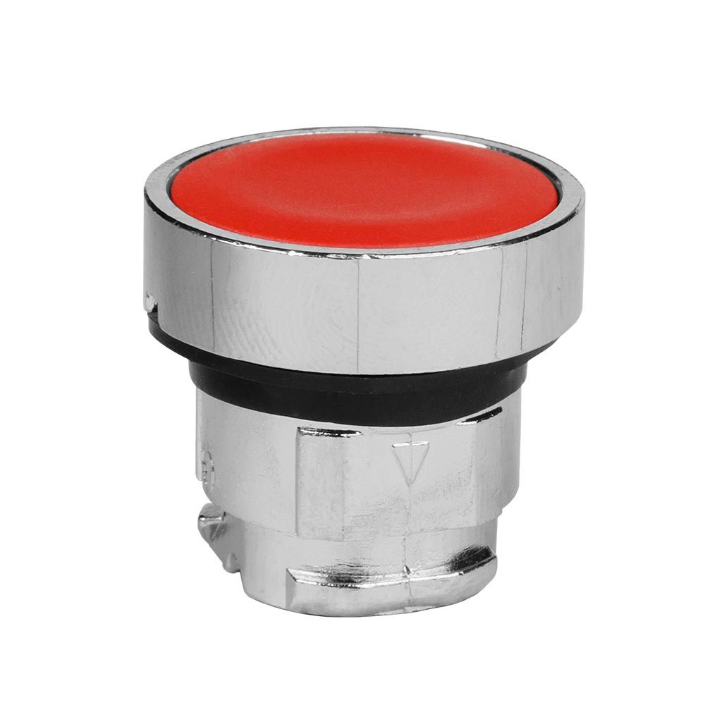 Головка кнопки КЭАЗ OptiSignal D22 A4-P-4 красн. металл ZB4BA4 332215