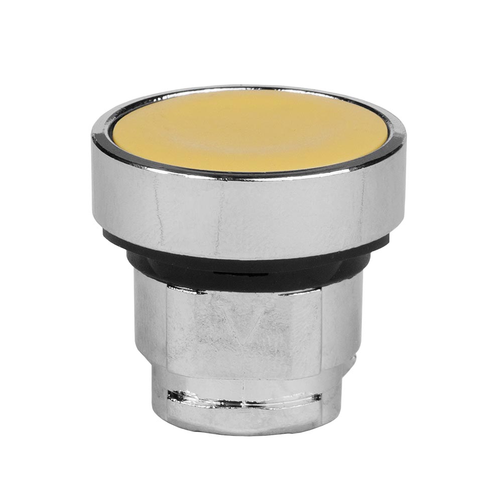 Головка кнопки КЭАЗ OptiSignal D22 A4-P-5 желт. металл ZB4BA5 332216