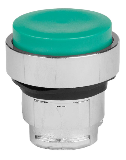 Головка кнопки КЭАЗ OptiSignal D22 A4-PJ-3 с выступ толк зеленая металл ZB4BL3