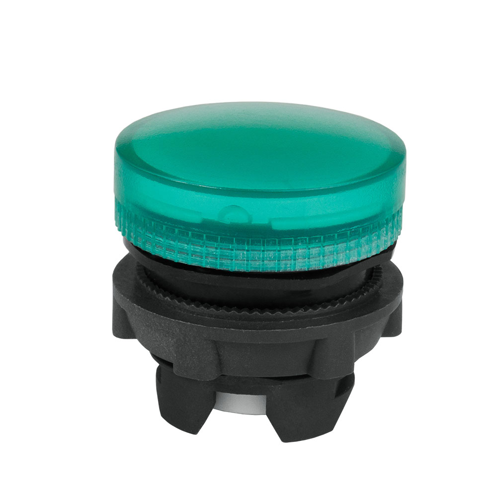 Головка сигнальной лампы КЭАЗ OptiSignal D22 A5-L-3 зел. пластик ZB5AV033 332301