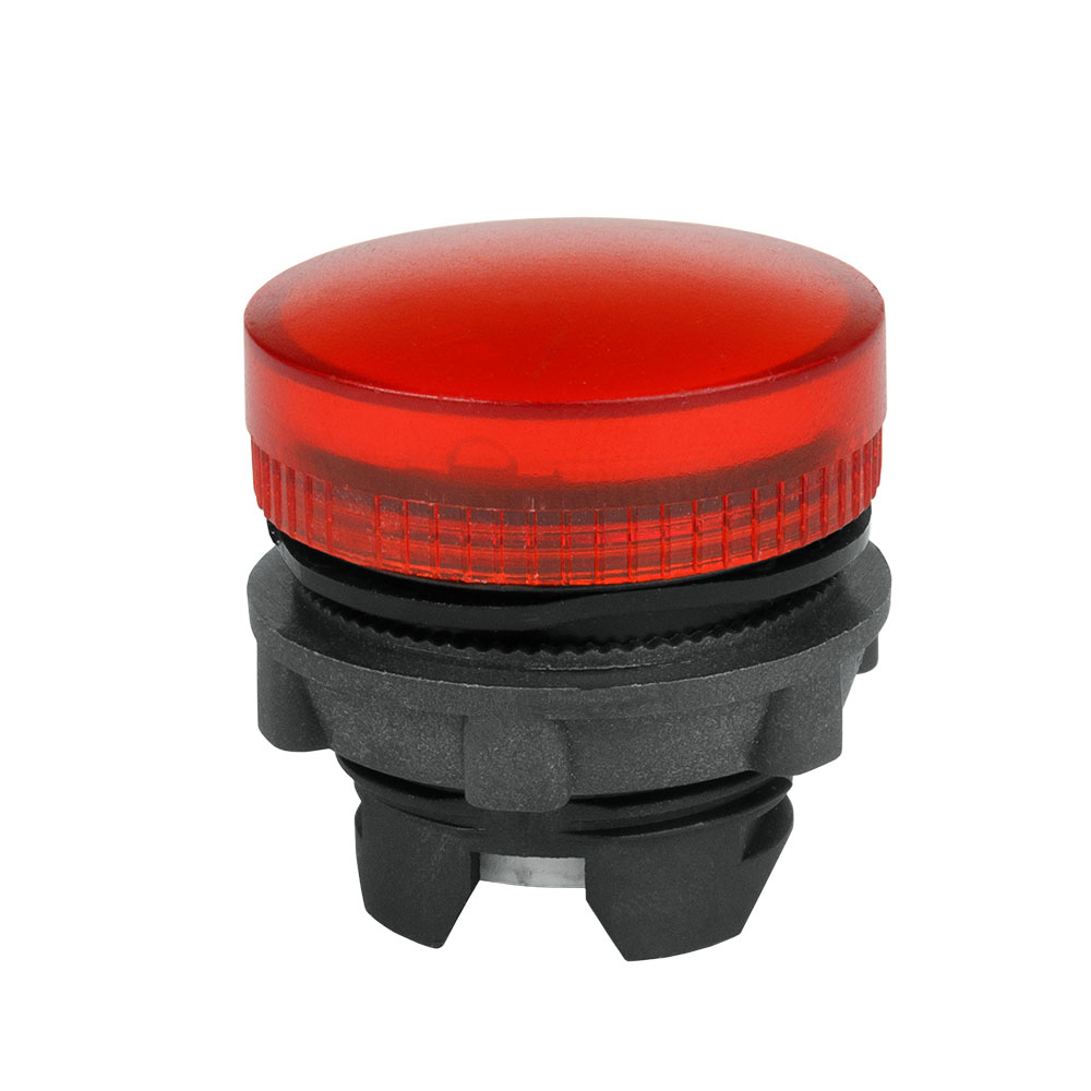 Головка сигнальной лампы КЭАЗ OptiSignal D22 A5-L-4 красн. пластик ZB5AV043 332302