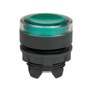 Головка кнопки КЭАЗ OptiSignal D22 A5-PL-3 с подсветкой зел. пластик ZB5AW333 332306