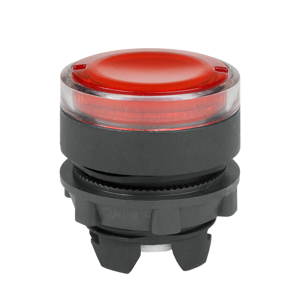 Головка кнопки КЭАЗ OptiSignal D22 A5-PL-4 с подсветкой красн. пластик ZB5AW343 332307