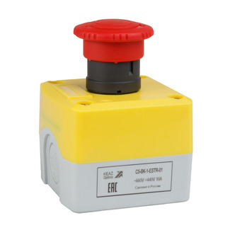 Пост кнопочный КЭАЗ OptiSignal D22 C5-BK-1-ESTR-01