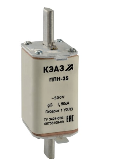 Вставка плавкая КЭАЗ ППН-35-X0-1-32А-УХЛ3