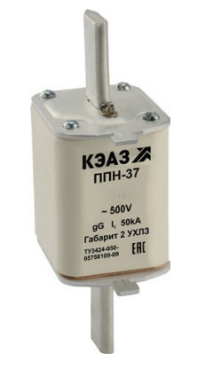 Вставка плавкая КЭАЗ ППН-37-X3-2-63А-УХЛ3