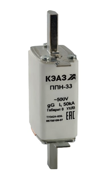 Вставка плавкая КЭАЗ ППН-33-X0-0-4А-УХЛ3
