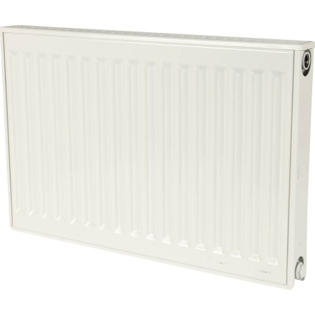 Радиатор панельный, Kermi, therm-x2 Line-V, гладкий, PLV 22, глубина, мм-102, высота, мм-305, длина, мм-605, тип подключения-R, нижнее справа, с термостатическим вентилем, рабочее давление, бар-10,