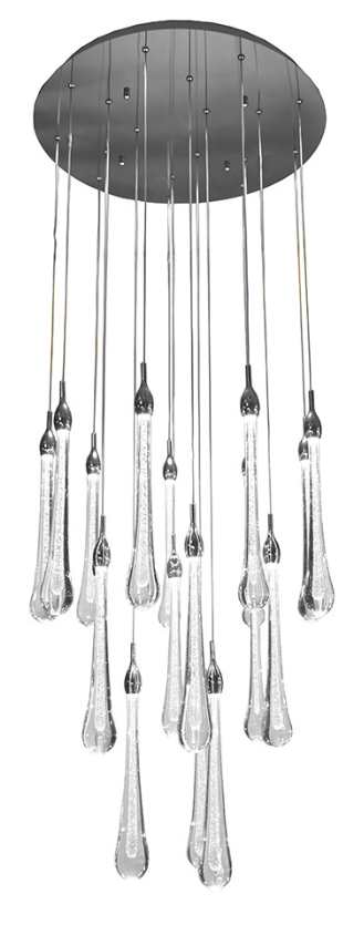 Каскадная светодиодная люстра Kink Light Асмер 07860-18A,02