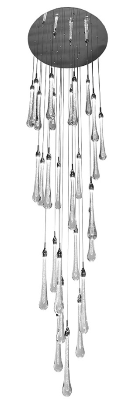 Каскадная светодиодная люстра Kink Light Асмер 07860-28A,02