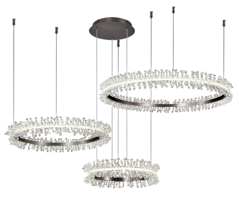 Подвесной светодиодный светильник Kink Light Лаура 08246,12PA