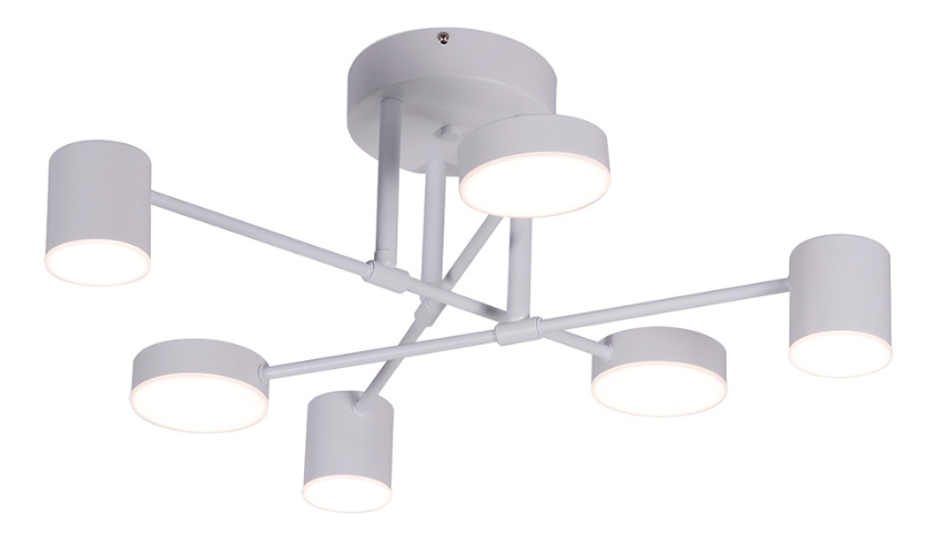 Потолочная светодиодная люстра Kink Light Мекли 07649-6D,01(4000K)