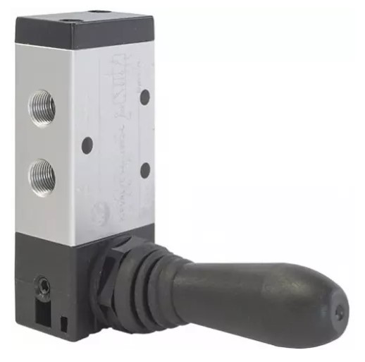 Пневмораспределитель Kipvalve 5/2 бистабильный с фиксацией G 1/4 серия 5