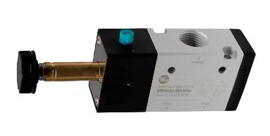 Пневмораспределитель Kipvalve 5/2 бистабильный двухстороннее управление G1/8 серия 5