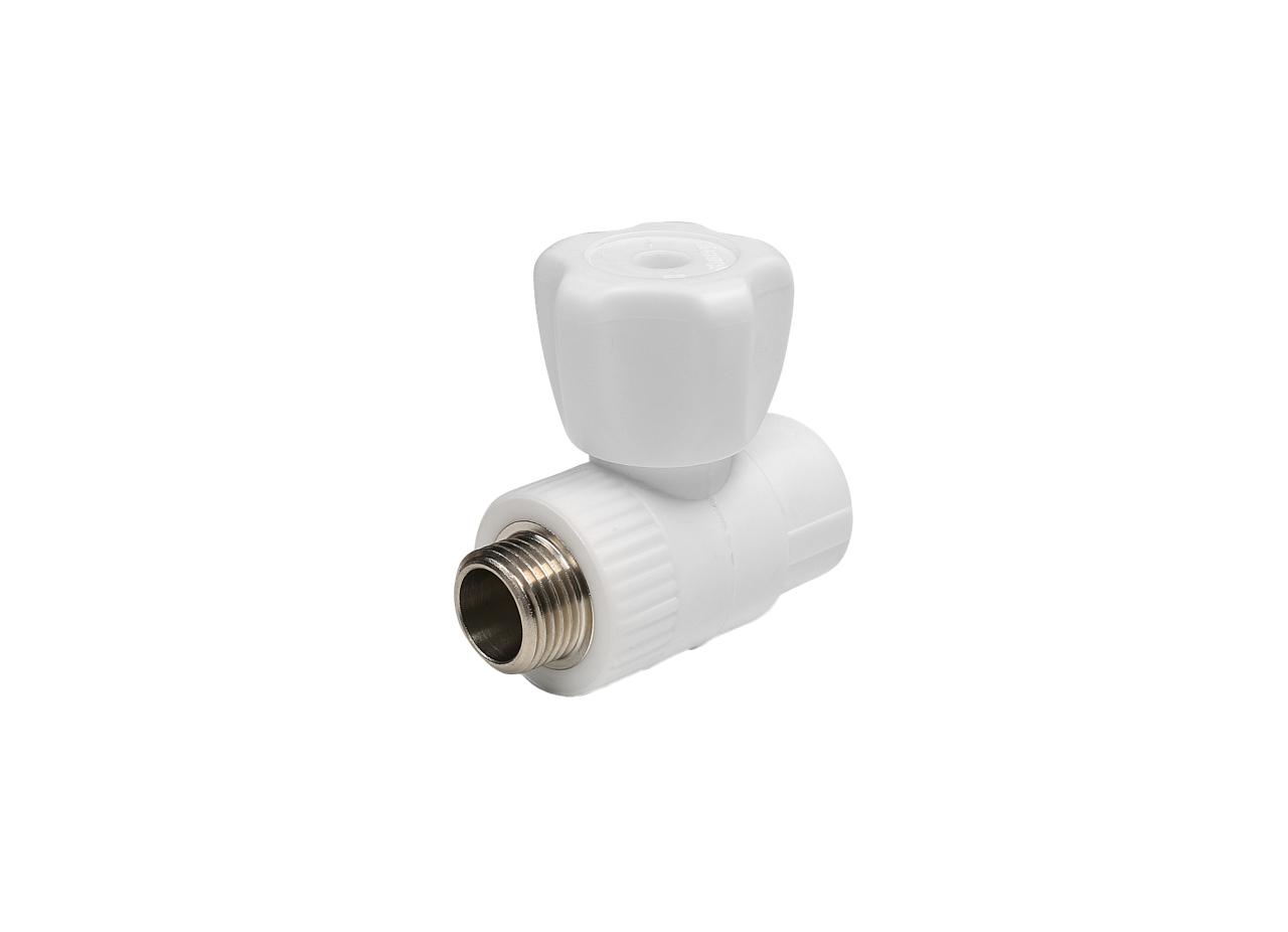 Кран шаровый КОНТУР PP-R 20-1/2" н/р МИНИ