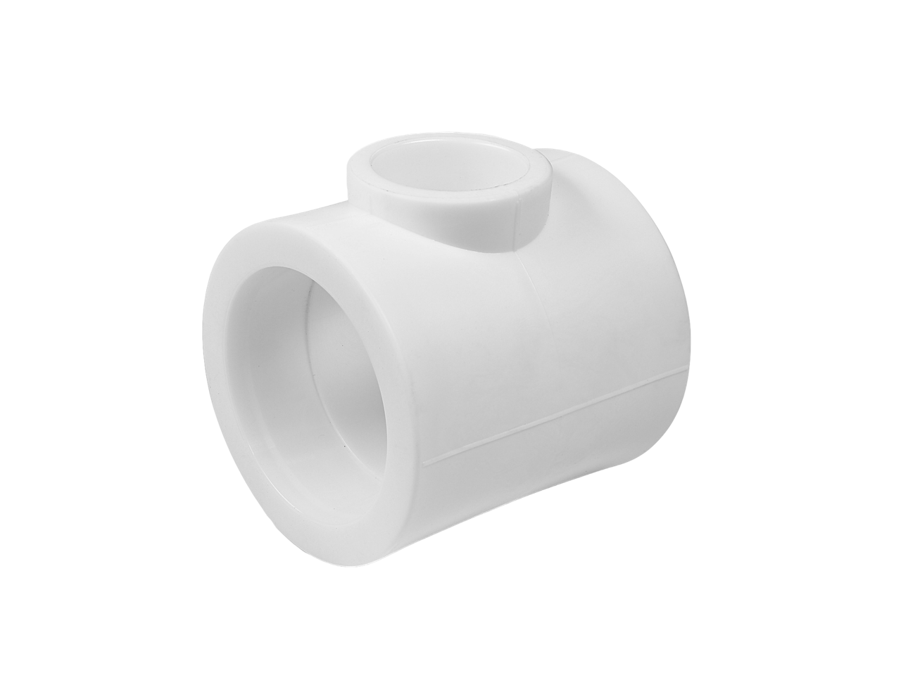 Тройник полипропиленовый переходной КОНТУР PP-R D110-63-110