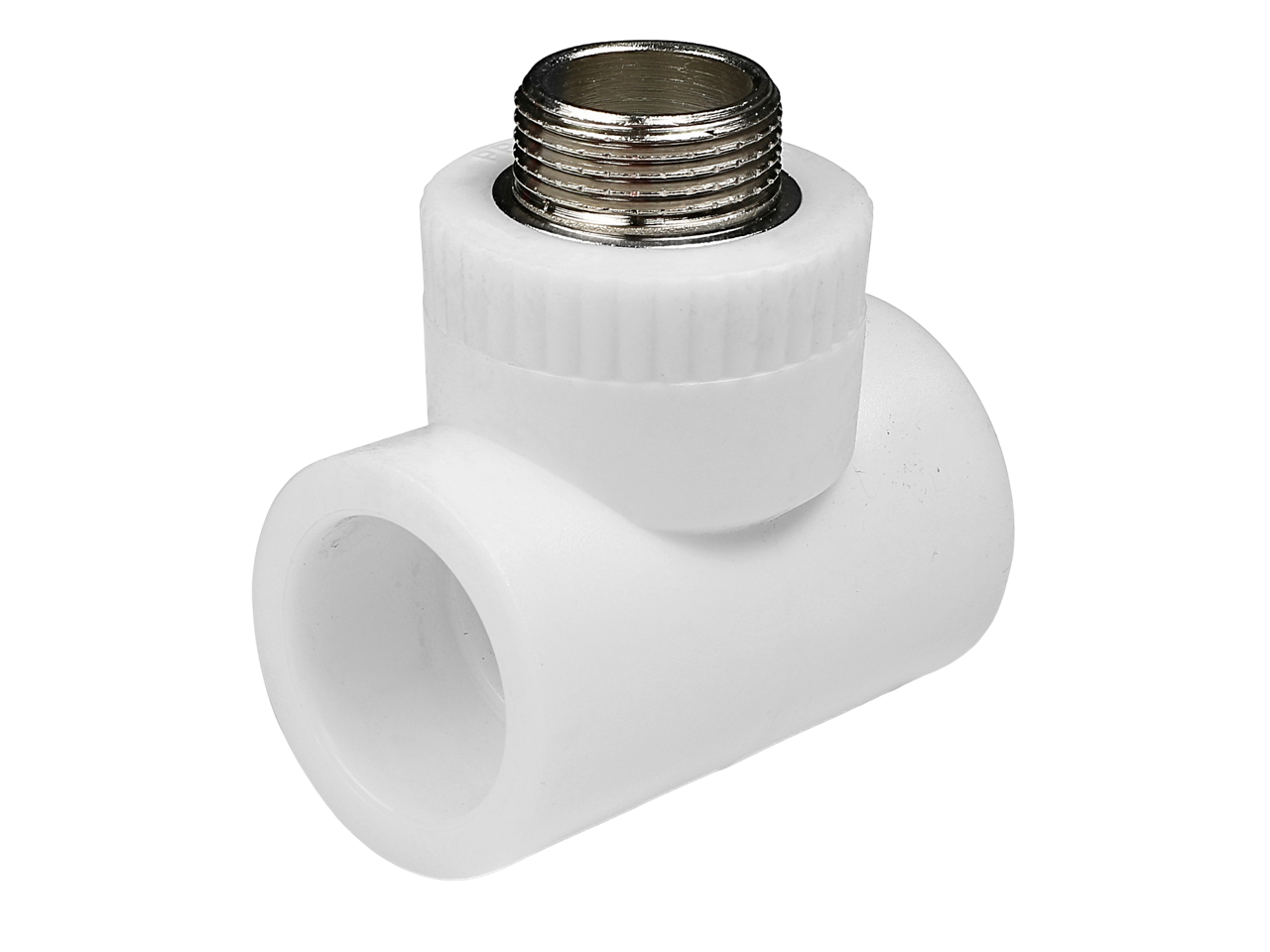 Тройник полипропиленовый комбинированный КОНТУР PP-R D32-1/2" н/р
