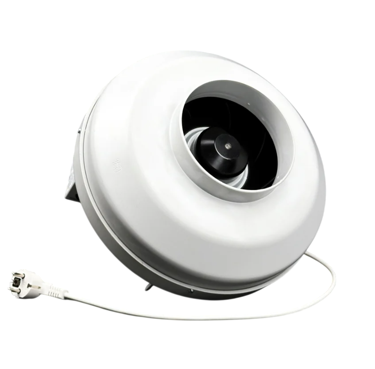 Вентилятор канальный KRAFTAIR круглый ВКК-125 EC для круглых воздуховодов диаметром 125 мм купить с доставкой по РФ