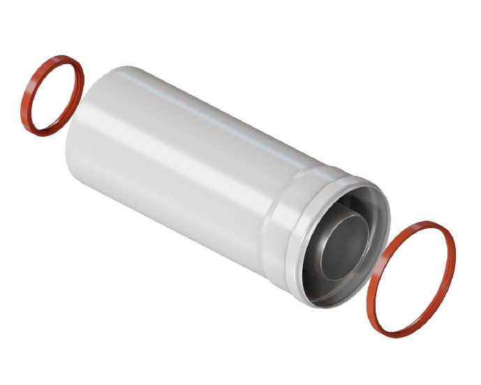 Удлинитель дымохода Krats DN60/100 x L0,25м купить с доставкой по РФ