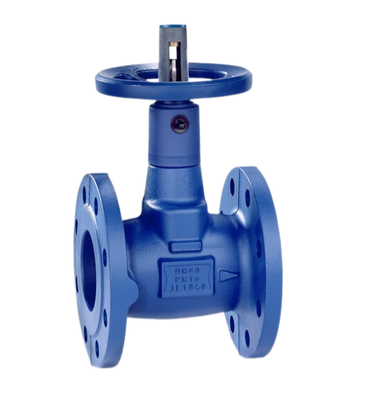 Запорный клапан KSB BOA-Compact, температура перекачиваемой среды -10…+120°С, материал исполнения чугун, ДУ 40, РУ 16 бар, тип присоединения: фланцы, привод: ручной