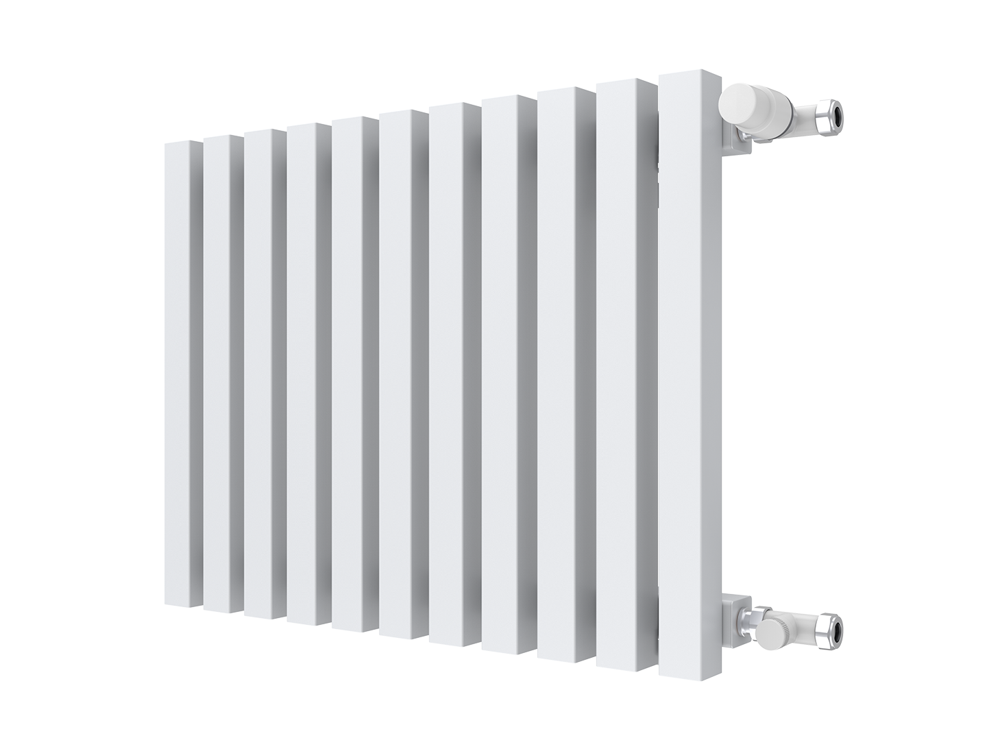 Стальной трубчатый радиатор KZTO Radiator Quadrum 40 V 500-4 нижнее правое подключение купить с доставкой по РФ