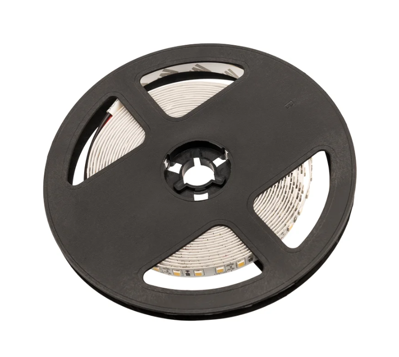 Лента светодиодная LAMPER 12В, SMD2835, 4,8Вт/м, 60 LED/м, синий, 8мм, 5м, IP20 купить с доставкой по РФ