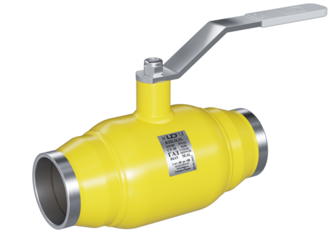 Шаровой кран LD КШЦП Gas 015.040.П/П.02 Ду15, Ру4,0 Мпа, из стали 20