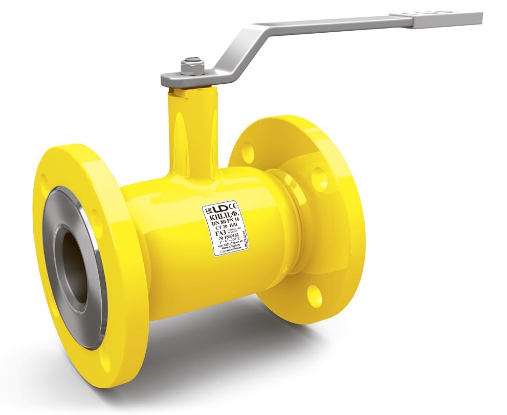 Кран шаровой LD КШ.Ц.Ф ГАЗ ст.20 Ду65 Ру16