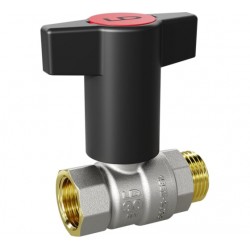 Шаровой кран LD шар лат Pride нк Ду20 Ру40 м/р Т-рук LD 47.342.20 RB